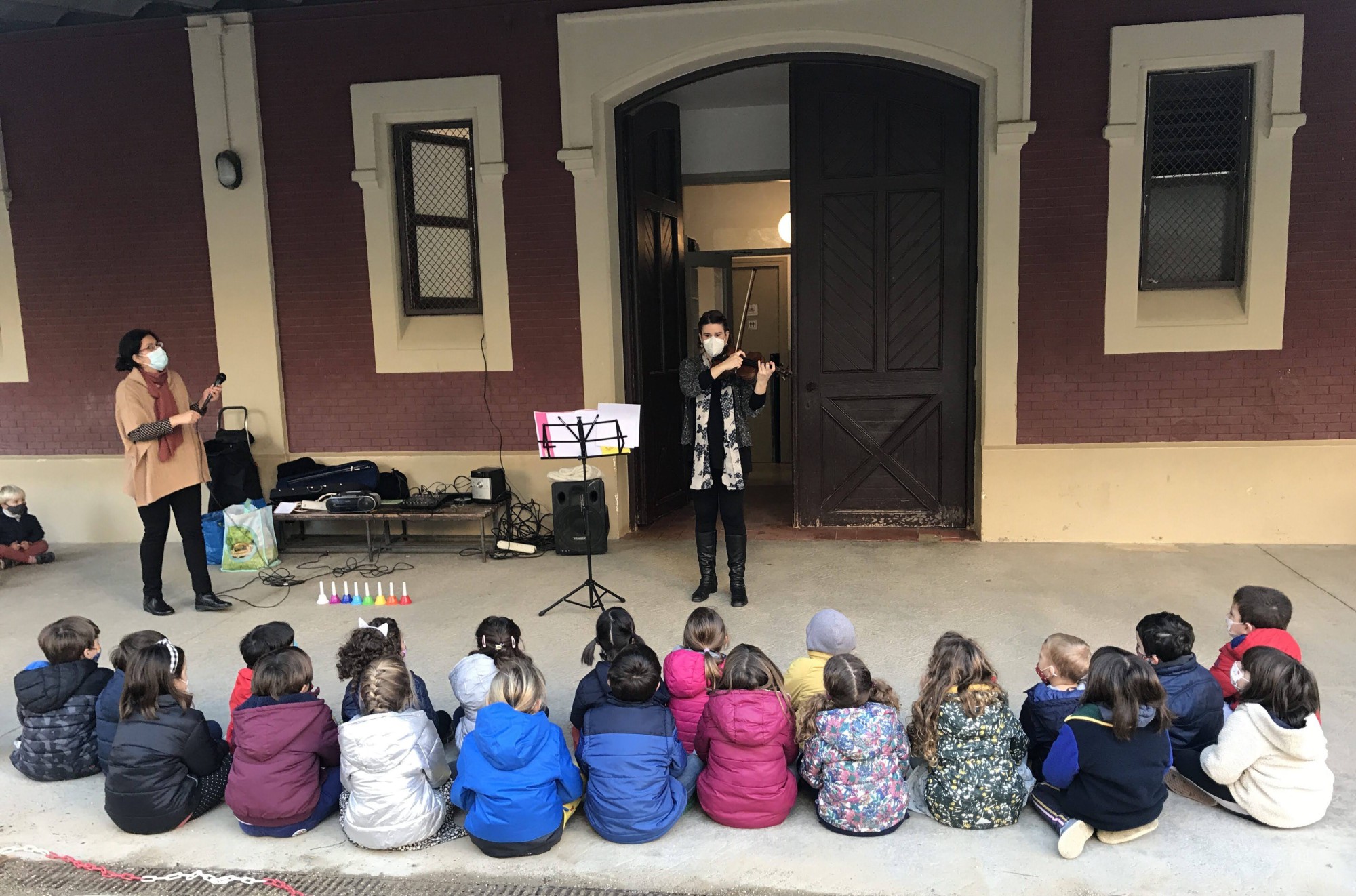 Celebraci de Santa Ceclia, Diada de la Msica a infantil i primria