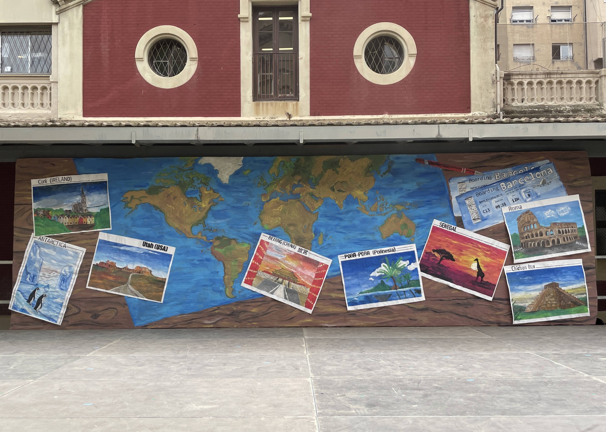 La volta al mn // el mural